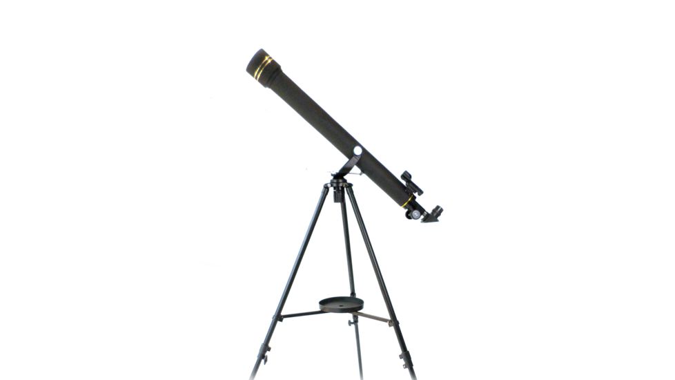 700mm X 60mm Refractor Telescope and Smartphone Photo Adapter Kit, Black