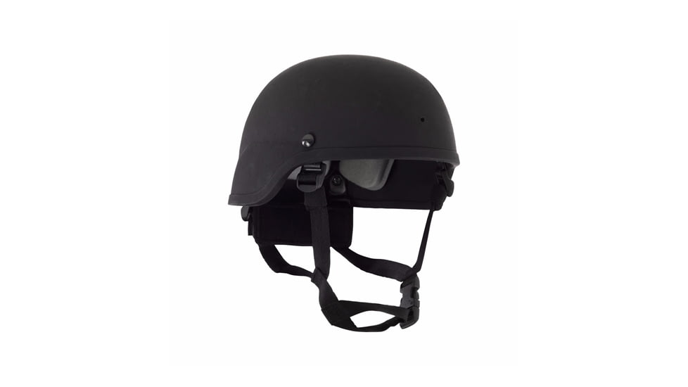 Galvion Batlskin Viper A3 Helmet, Full Cut, None Option, Small, Black, 4-0525-5485