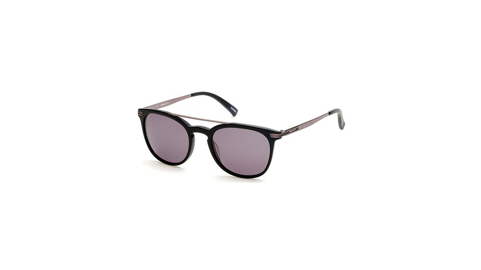 Gant GA7061 Sunglasses - Matte Black Frame Color, Green Lens Color