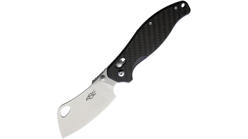 Ganzo Knives Firebird G-Lock CF Folding Knife, 3.25 satin finish 440C stainless blade, Carbon fiber handle, Thumb pull, F7551-CF