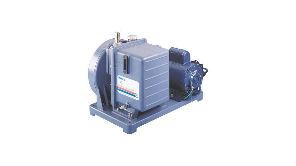 Gardner Denver Welch Vacuum Pumps, Two-stage Belt-drive, Duoseal Series, Welch 1402B-01
