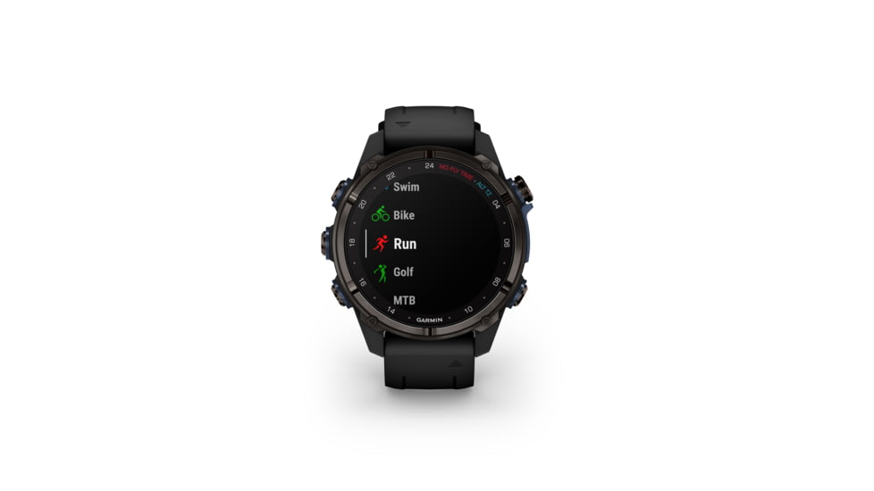 Garmin Descent Mk3i 43 mm, Carbon Gray DLC Titanium with Black Silicone Band, 010-02753-10