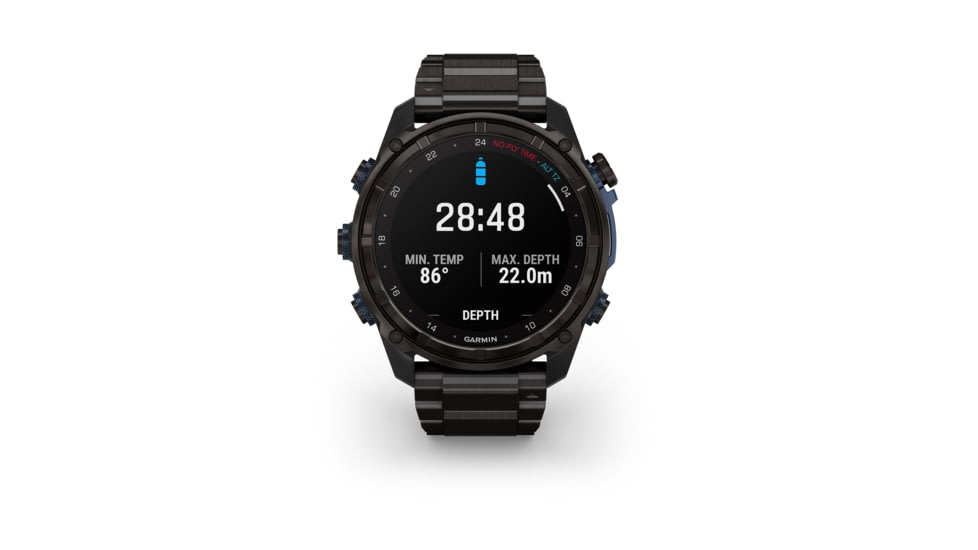 Garmin Descent Mk3i 51 mm, Carbon Gray DLC Titanium with DLC Titanium Band, 010-02752-13