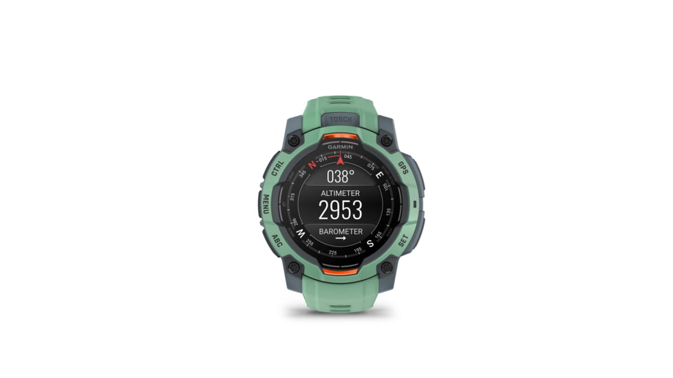 Garmin Instinct 3 Amoled GPS Watch, 45mm dia, Neotropic, 010-02936-01