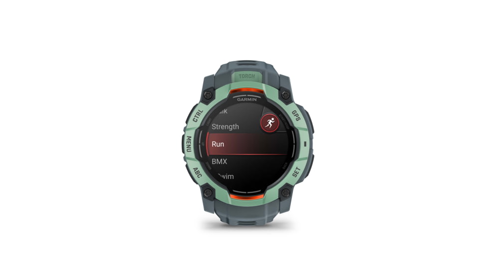 Garmin Instinct 3 Amoled GPS Watch, 50mm dia, Neotropic/Twilight, 010-03020-01