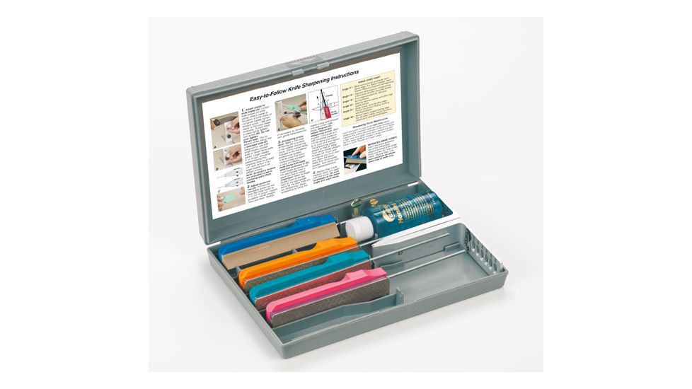 Gatco Sharpeners Edgemate Diamond Hone Sharpening System, Gray 10004