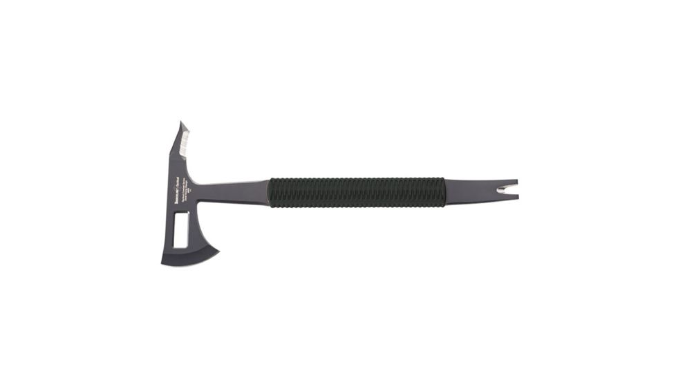 Gatco Sharpeners Tactical Combat Tomahawk, 440C Stainless Steel Black Matte Blade, Trp Handle, 4804