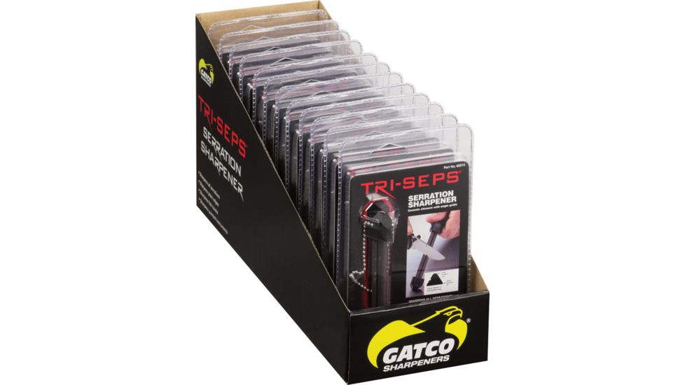 Gatco Sharpeners Tri-Seps Diamond Serration Knife Sharpener GTC60036