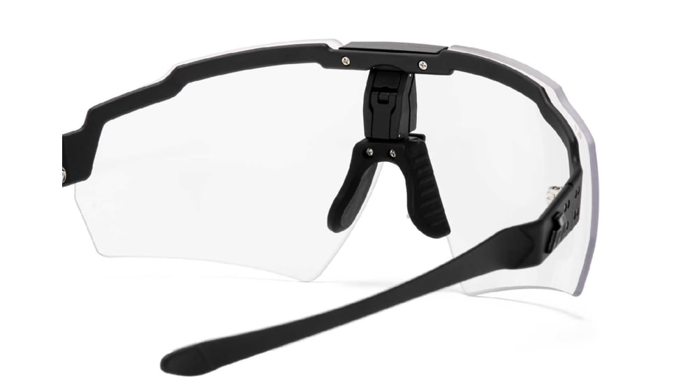 Gatorz Milspec Ballistic Z87.1 Sunglasses, Black Cerakote Frame, Photochromic Lens , Blackout Logo, One Size, GZ-10-404