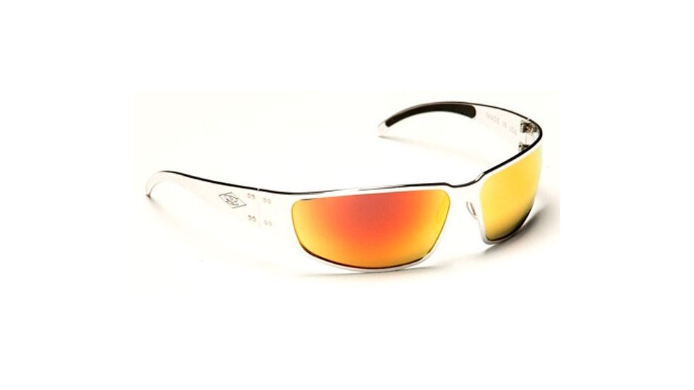 Gatorz Velocity Sunglasses, Polish Frame, Sunburst Lens