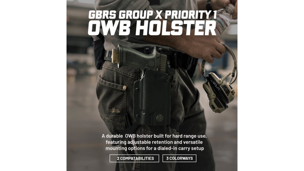 GBRS Group x Priority 1 OWB Belt Holster
