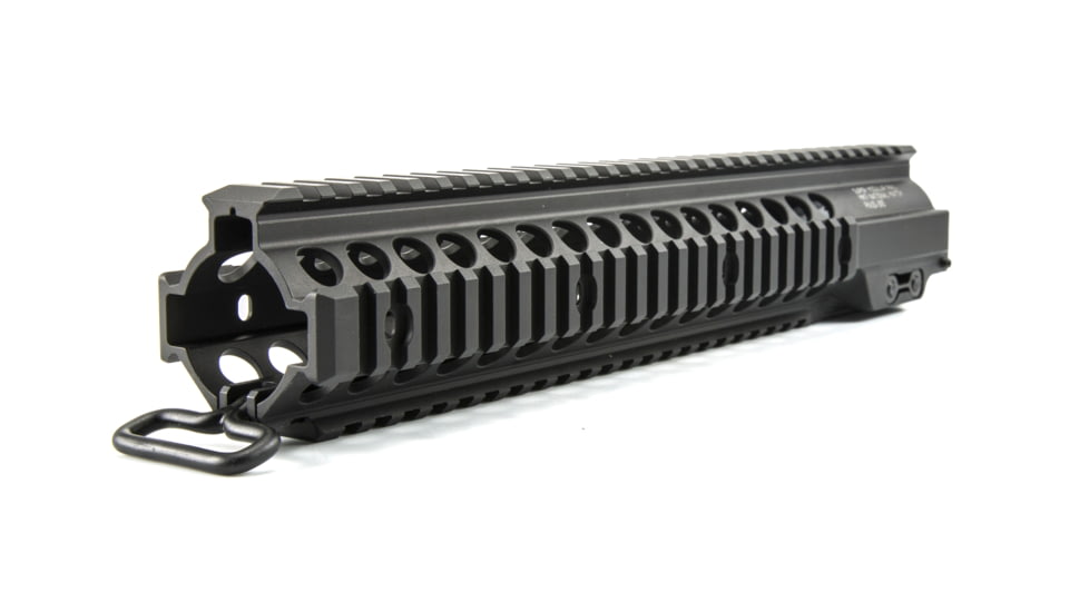 Geissele 12.7in Super Modular Rail MK7,National Match Quad Rail, Black 05-395B