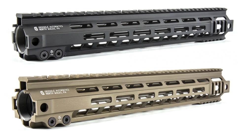 Geissele 15in M-LOK Super Modular Rail MK4, Black, DDC