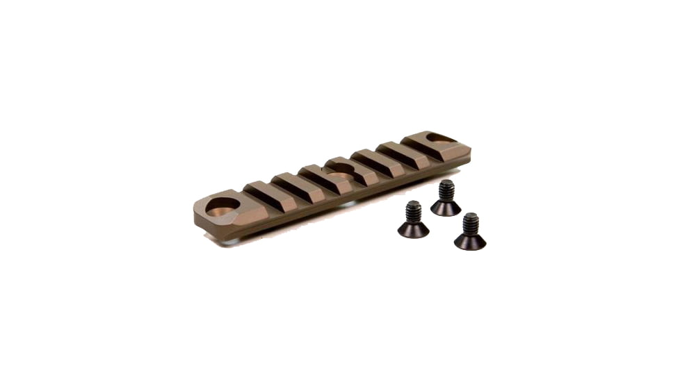 Geissele 3-Hole HK Accessory Picatinny Rail, Sand, 02-212HKS