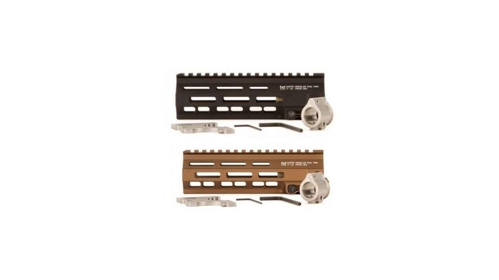 Geissele 7in M-LOK Super Modular Rail MK8, Black, DDC