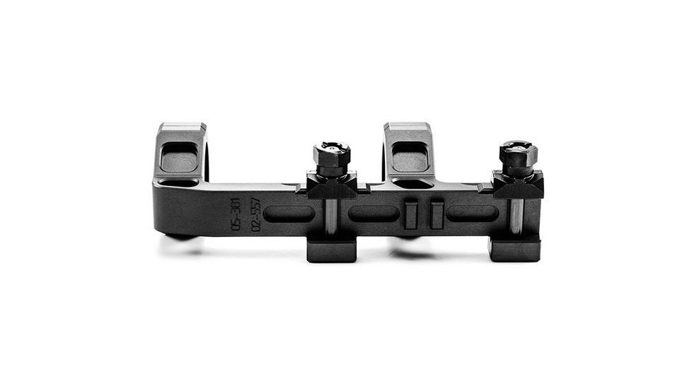 Geissele AR-15/M4 Super Precision Scope Mount, 30 mm Tube, 0 MOA, Extended, Type 3 Anodized, Black, 05-381B