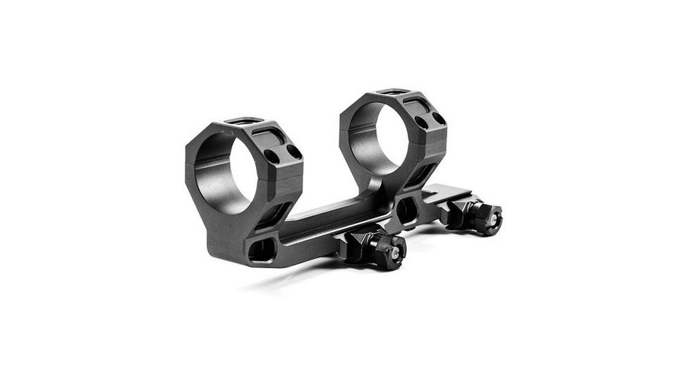 Geissele AR-15/M4 Super Precision Scope Mount, 30 mm Tube, 0 MOA, Extended, Type 3 Anodized, Black, 05-381B