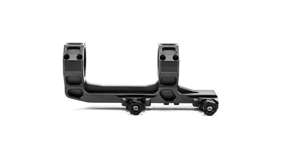 Geissele AR-15/M4 Super Precision Scope Mount, 30 mm Tube, 0 MOA, Extended, Type 3 Anodized, Black, 05-381B