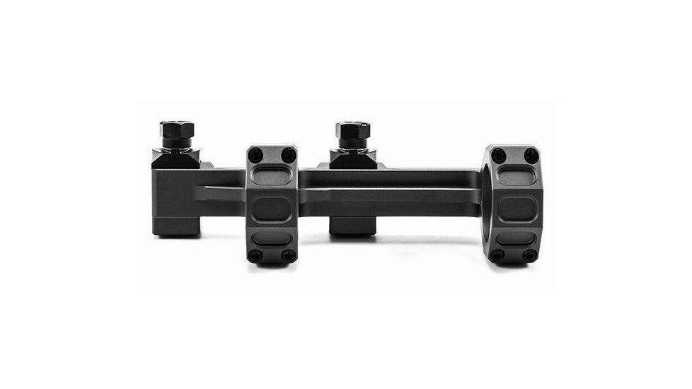 Geissele AR-15/M4 Super Precision Scope Mount, 30 mm Tube, 0 MOA, Extended, Type 3 Anodized, Black, 05-381B