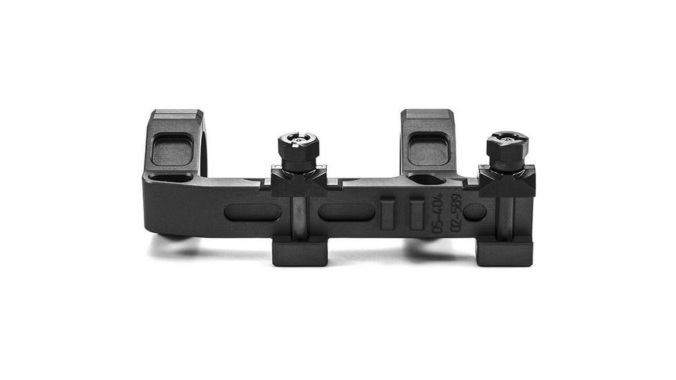 Geissele AR-15/M4 Super Precision Scope Mount, 30 mm Tube, 0 MOA, Standard, Type 3 Anodized, Black, 05-404B