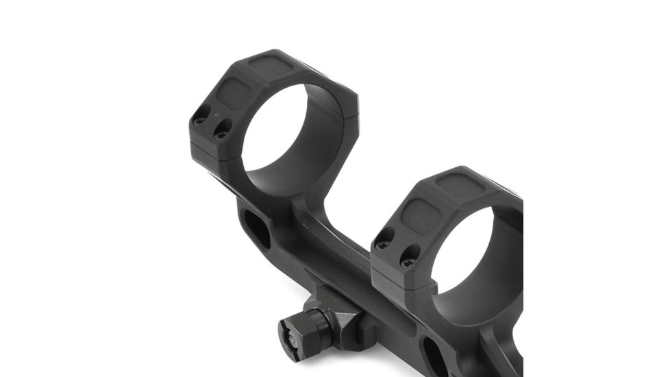 Geissele AR-15/M4 Super Precision Scope Mount, 34 mm Tube, 0 MOA, Standard, Type 3 Anodized, Black, 05-417B