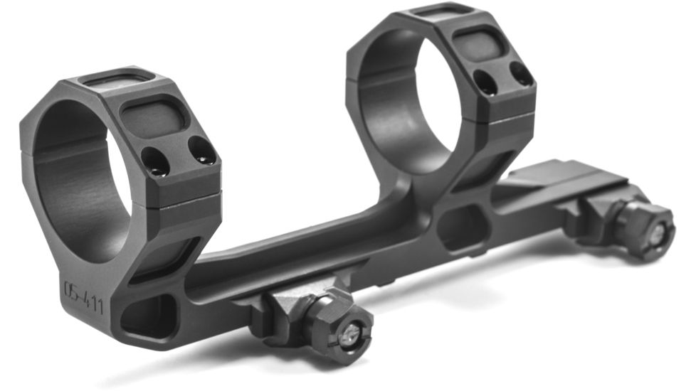 Geissele SR-25/AR-10 Super Precision Series Hyper Extended Scope Mount,34mm,7075-T6 Aluminum,Black 05-411B