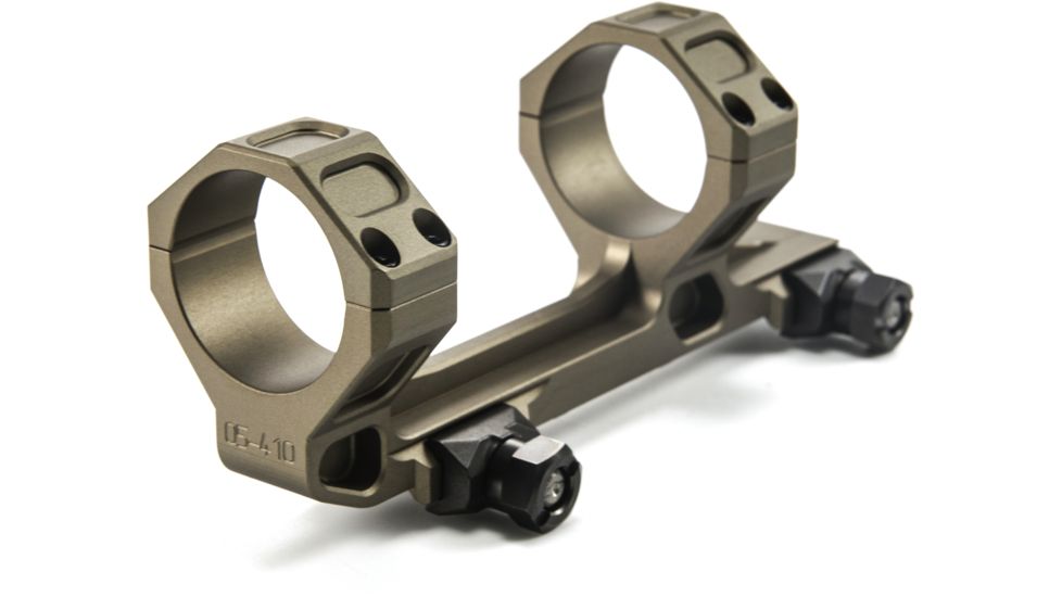 Geissele SR-25/AR-10 Super Precision Series Extended Scope Mount,34mm,7075-T6 Aluminum,Desert Dirt Color 05-410S