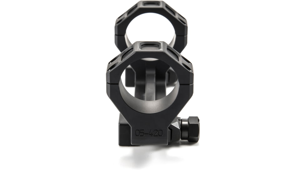 Geissele SR-25/AR-10 Super Precision Series Extended Scope Mount,30mm,7075-T6 Aluminum,Black 05-420B