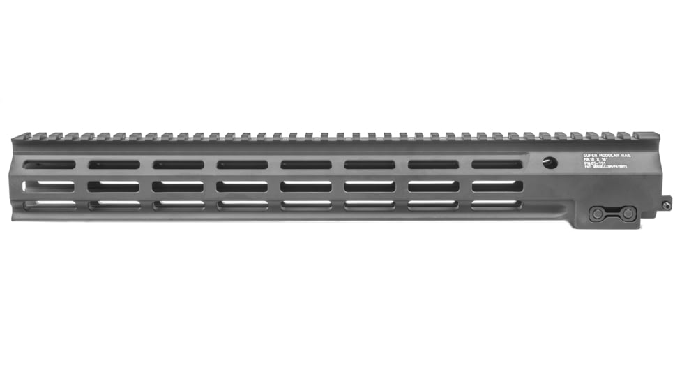 Geissele Super Modular Rail, 16in, MK18, M-Lok, Arca-Swiss, Black, 05-791B