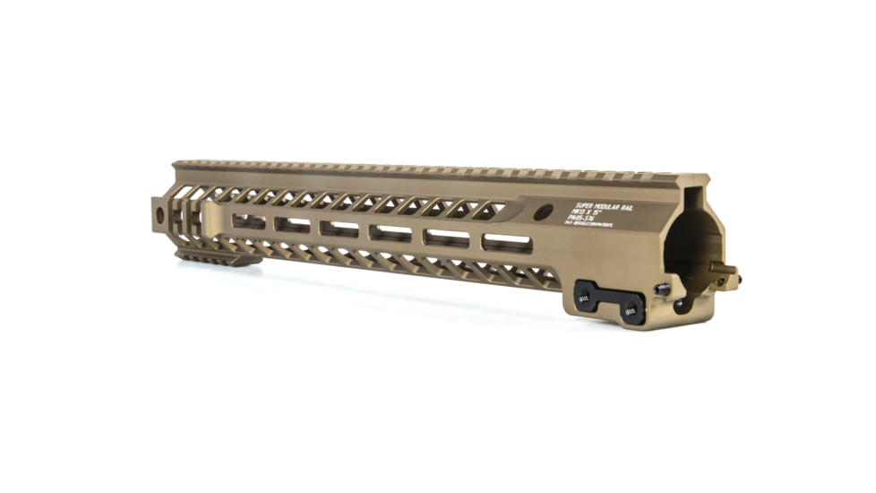Geissele Super Modular Rail, MLOK, MK13, 15in, Desert Dirt Color, 05-576S
