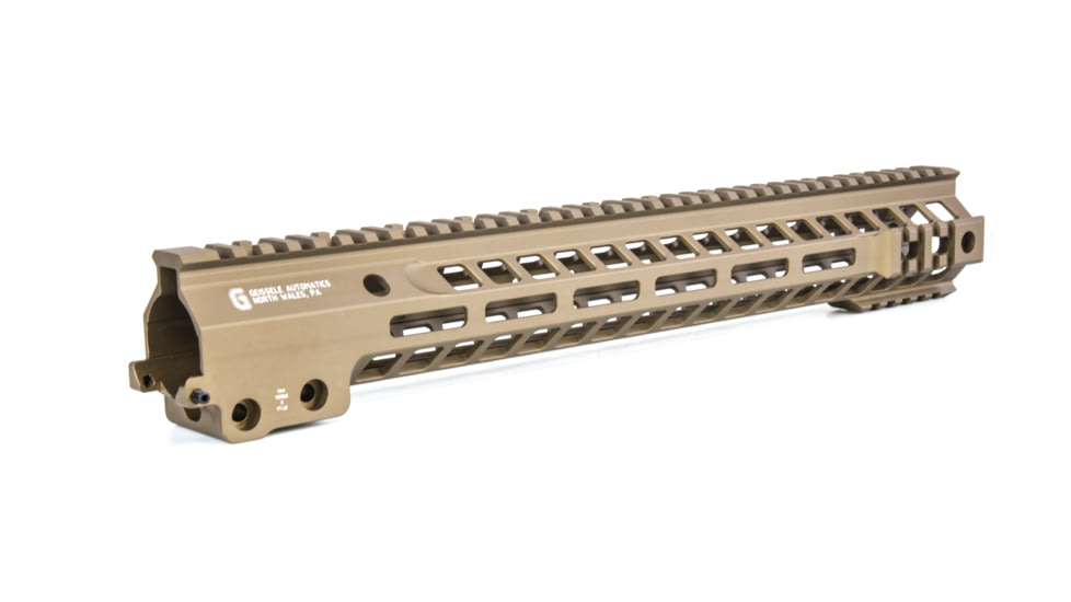 Geissele Super Modular Rail, MLOK, MK13, 15in, Desert Dirt Color, 05-576S