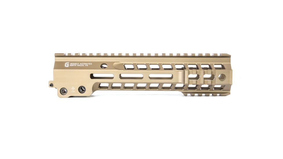 Geissele Super Modular Rail, MLOK, MK13, 9.5in, Desert Dirt Color, 05-577S