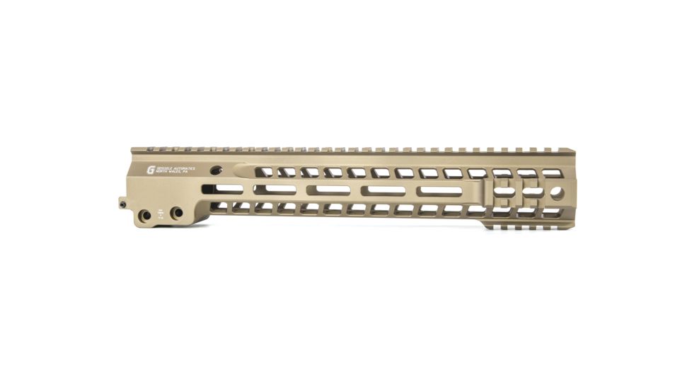 Geissele Super Modular Rail, MLOK MK13, 13in, Includes Gas Block, Desert Dirt Color, 05-559S