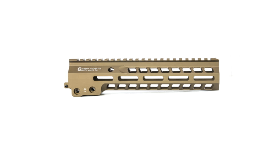 Geissele Super Modular Rail, M-LOK, MK14, 9.3in, Desert Dirt, 05-578S