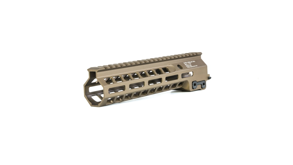 Geissele Super Modular Rail, M-LOK, MK14, 9.3in, Desert Dirt, 05-578S