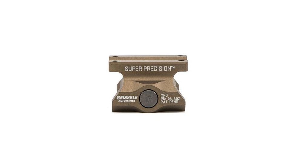 Geissele Super Precision MRO Series Scope Mount,Absolute Co-Witness,Desert Dirt Color 05-402S
