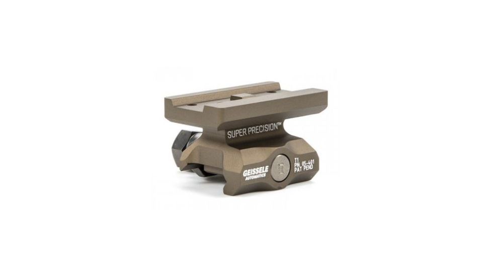 Geissele Super Precision T1 Series Scope Mount,Absolute Co-Witness,Desert Dirt Color 05-401S