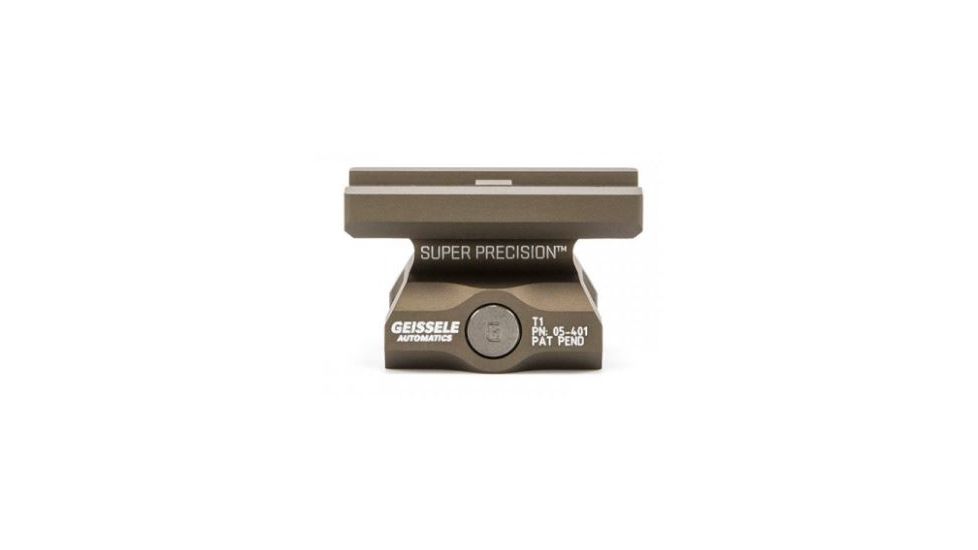 Geissele Super Precision T1 Series Scope Mount,Absolute Co-Witness,Desert Dirt Color 05-401S