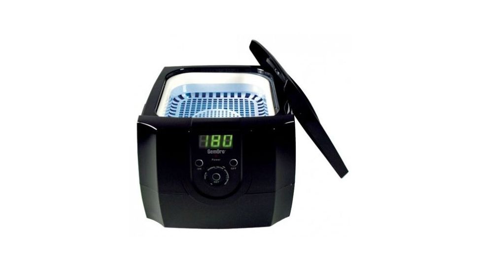 GemOro 1.2 Quart Ultrasonic Cleaner, Black GEMORO-1785