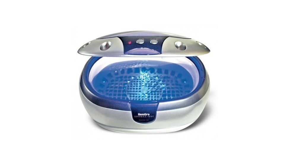 GemOro Sparkle Spa - Ultrasonic Cleaner, Silver GEMORO-1780
