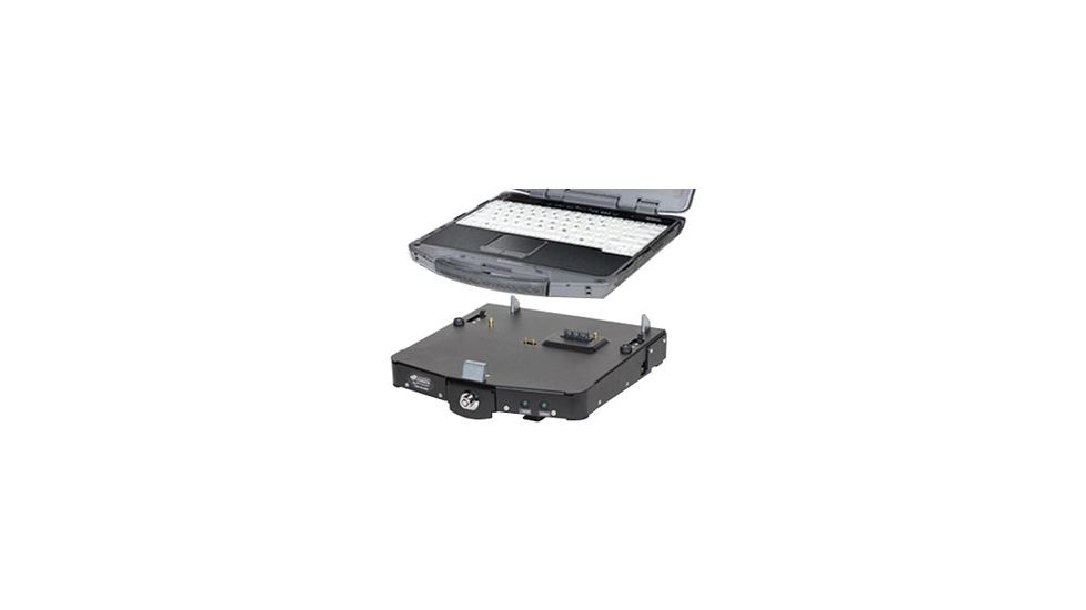 General Dynamics GD8200 Docking Station W/Button Lock, No Rf (GD8200), Black 50-0204-001R