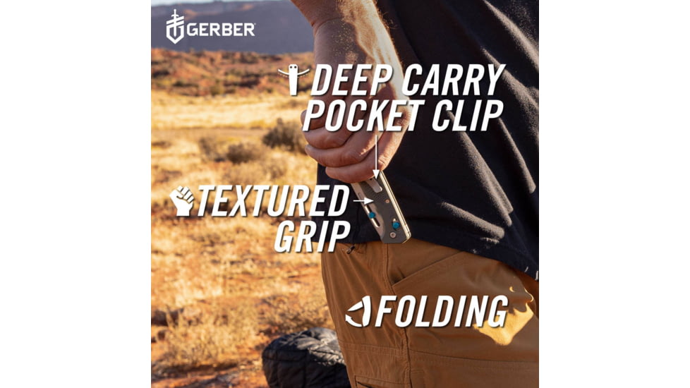 Gerber Assert Pivot Lock Black