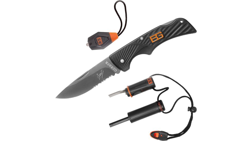 Gerber Bear Grylls Series Compact Scout, Firestarter, Micro Torch Set 105711