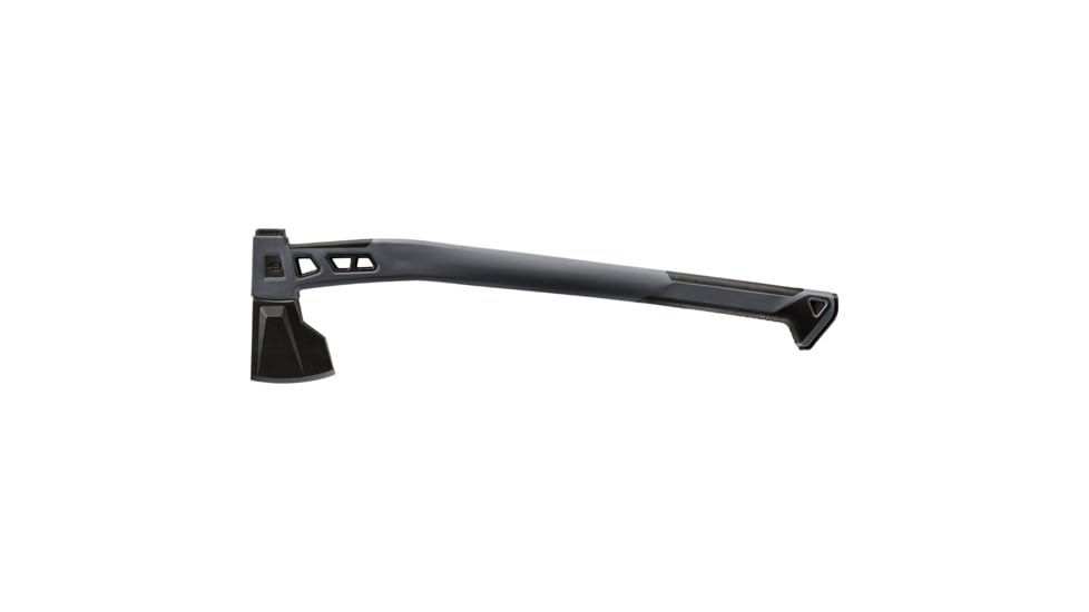 Gerber Bushcraft Axe, 6.87in High Carbon Steel Black Oxide Blade, Grey Glass Filled Nylon Handle, 31-003773