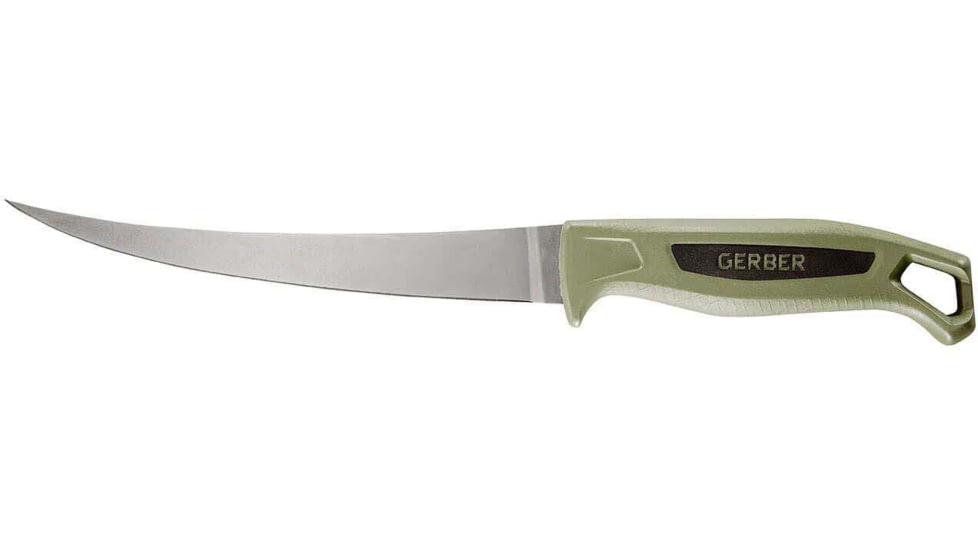 Gerber Ceviche 7in Fixed Blade Knife, 5Cr Stainless Steel Blade, Textured Grip, 31-004132