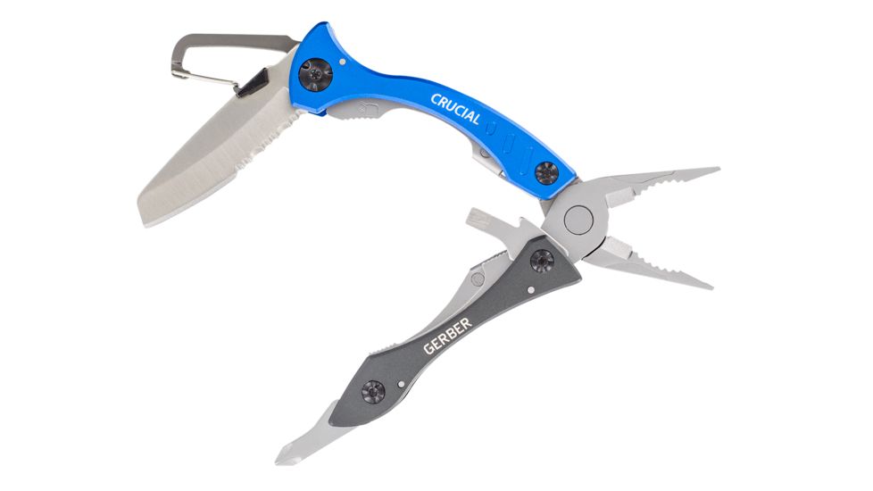 Gerber Crucial Tool, Blue, Clam Pack, 31-002951
