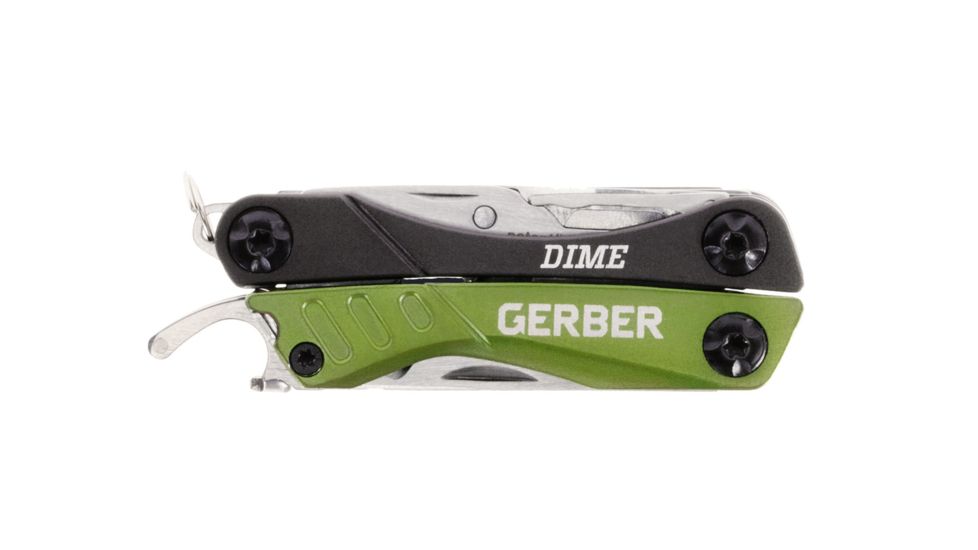 Gerber Dime Micro Tool, Green, Clam 31-001132
