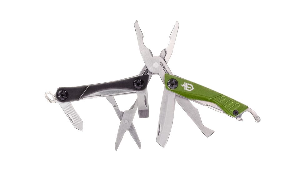 Gerber Dime Micro Tool, Green, Clam 31-001132