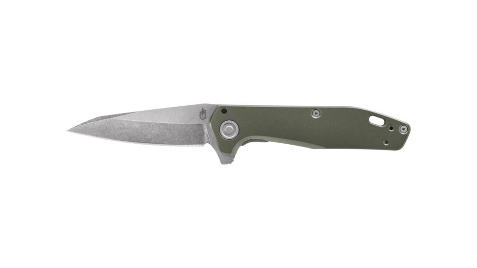 Gerber Fastball Folding Knife, 3in, S30V Wharncliffe, Flat Sage Green, 30-001610