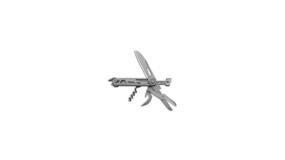 Gerber Gerber Armbar Cork 8 in 1 Multi-Tool Onyx w/Handkerchief + Barbill Gray 1069300, Gray, adult, BHQ-190955
